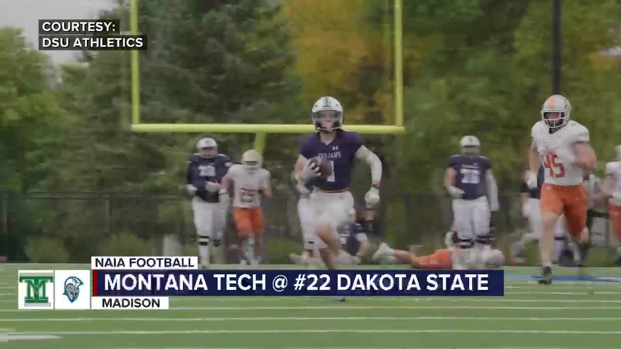 Dakota State drops Frontier Conference game to Montana Tech 33-21 in Madison