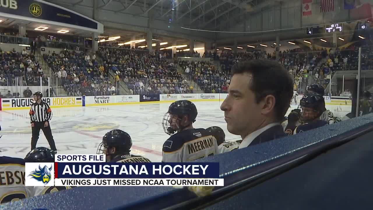 Augustana Hockey Opens Season Ranked 15th After NCAA Tournament Near Miss