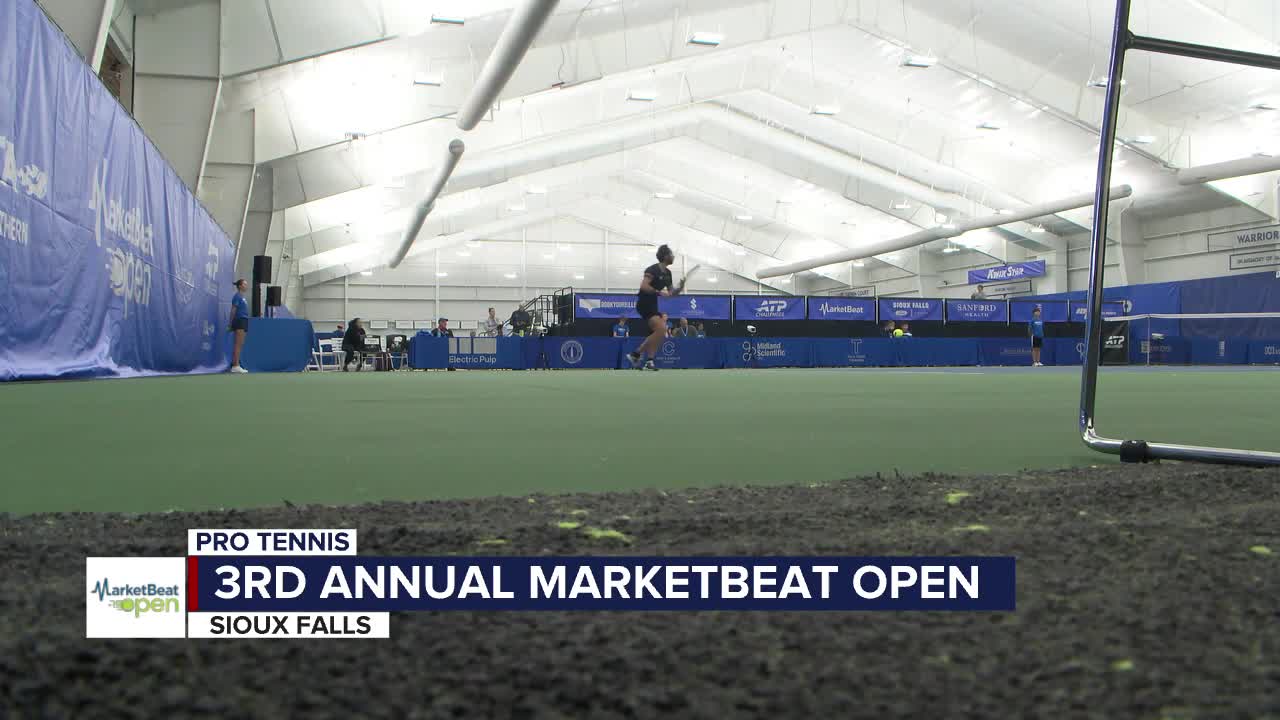 MarketBeat Open Tennis Tournament Underway in Sioux Falls