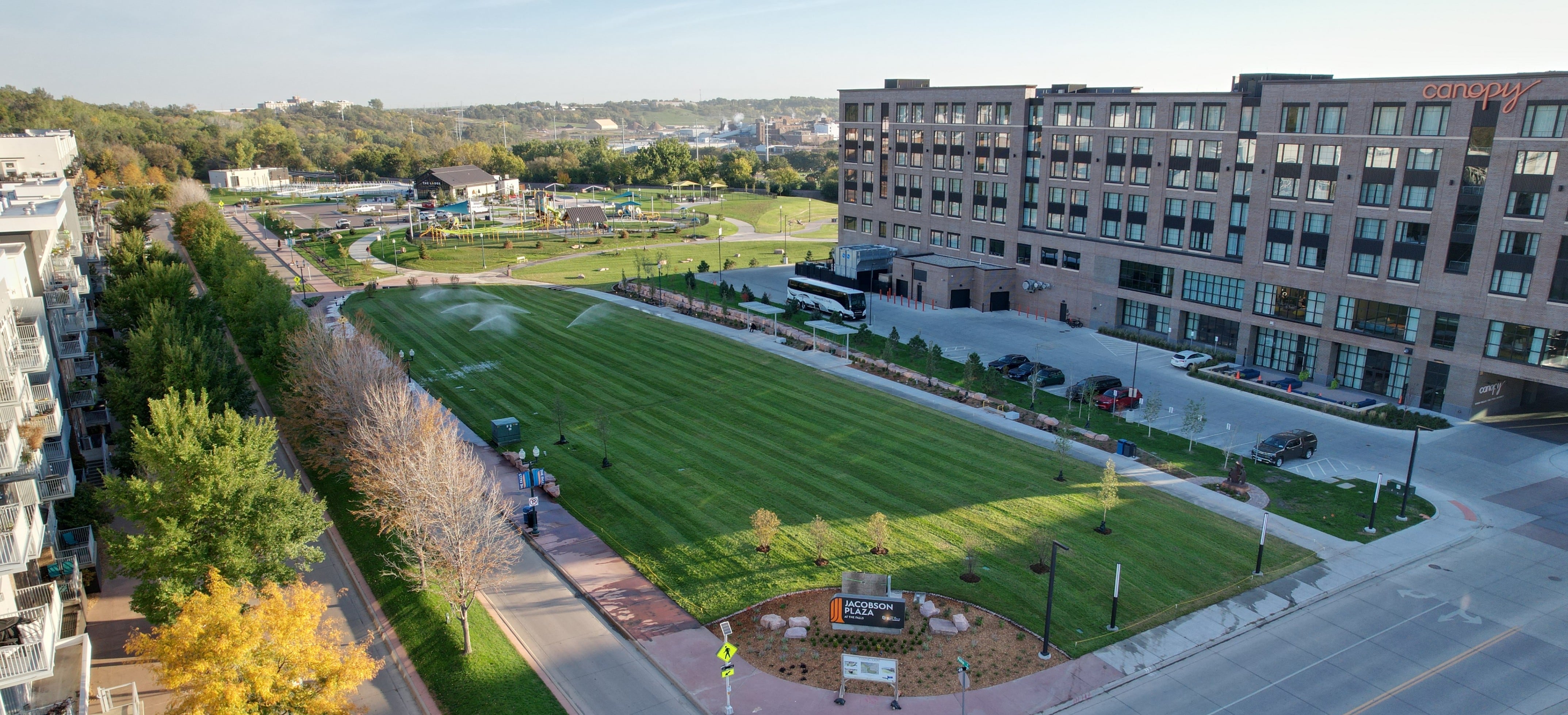 Jacobson Plaza phase two opens in downtown Sioux Falls
