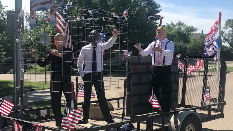 Parade float causes controversy