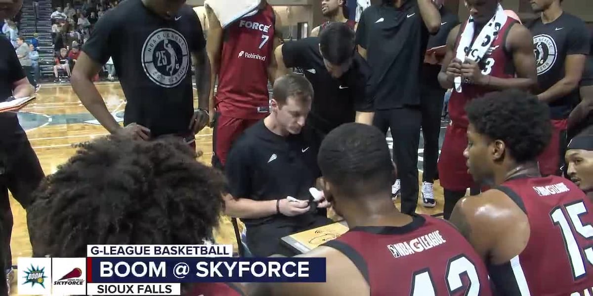 Skyforce lower the Boom in home opener