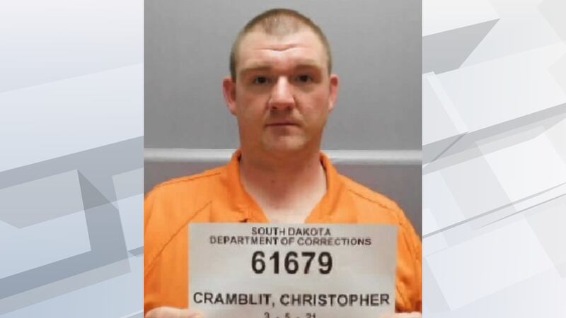 Inmate Christopher Cramblit left the Yankton Community Work Center without authorization on...