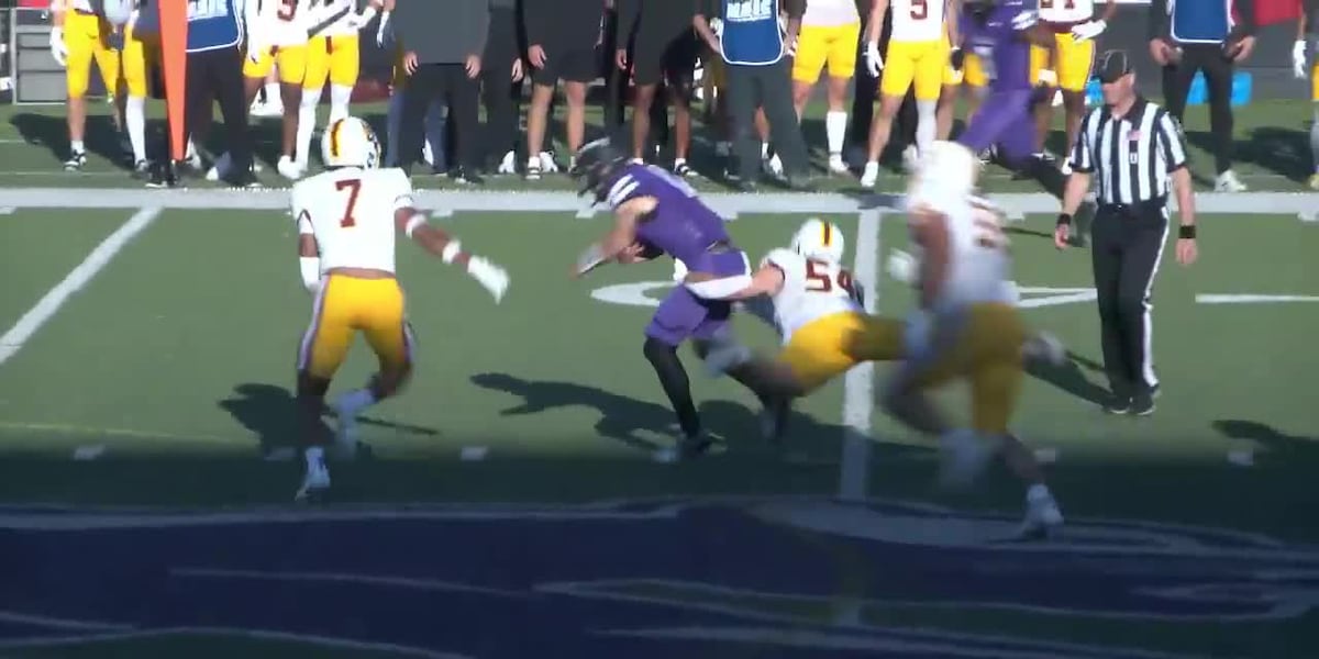 Jake Adams tackled his way into NSU history