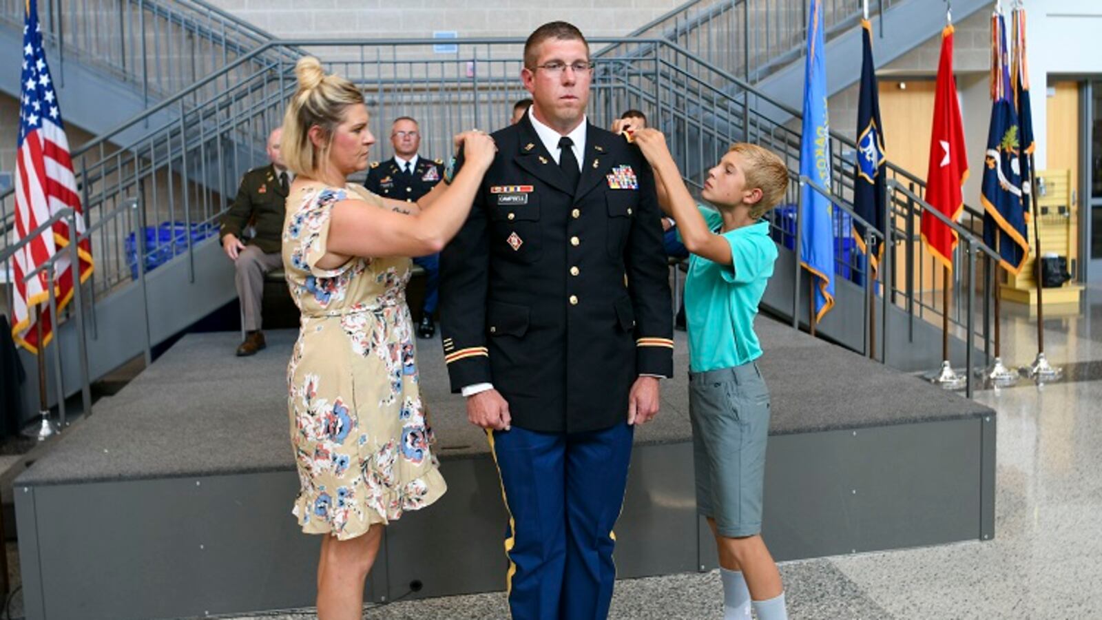 State Guard Ranks SD Army National Guard welcomed seven new officers to its ranks