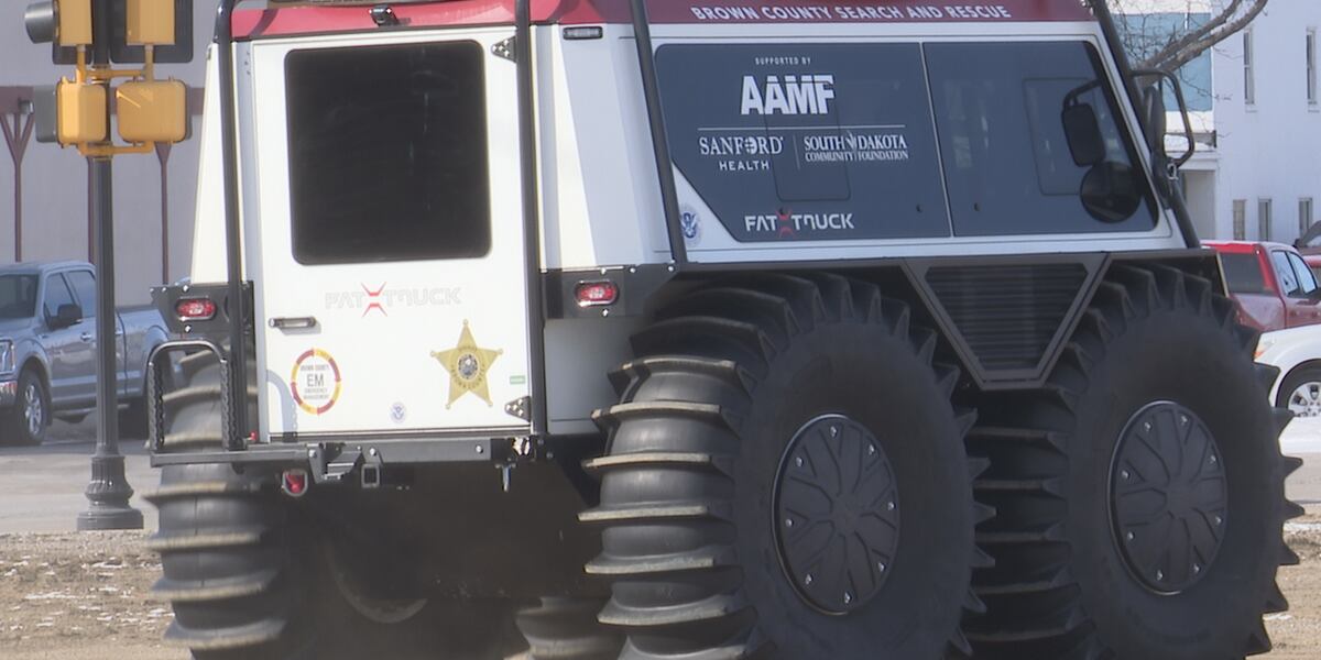 Giant Resscue Rig Brown County utilizes new Rescue Rig for search and rescue calls