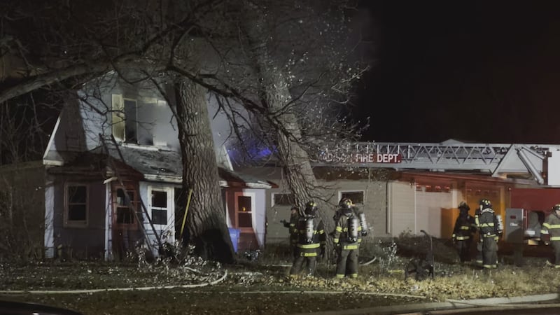DEVELOPING: Crews respond to house fire in Madison