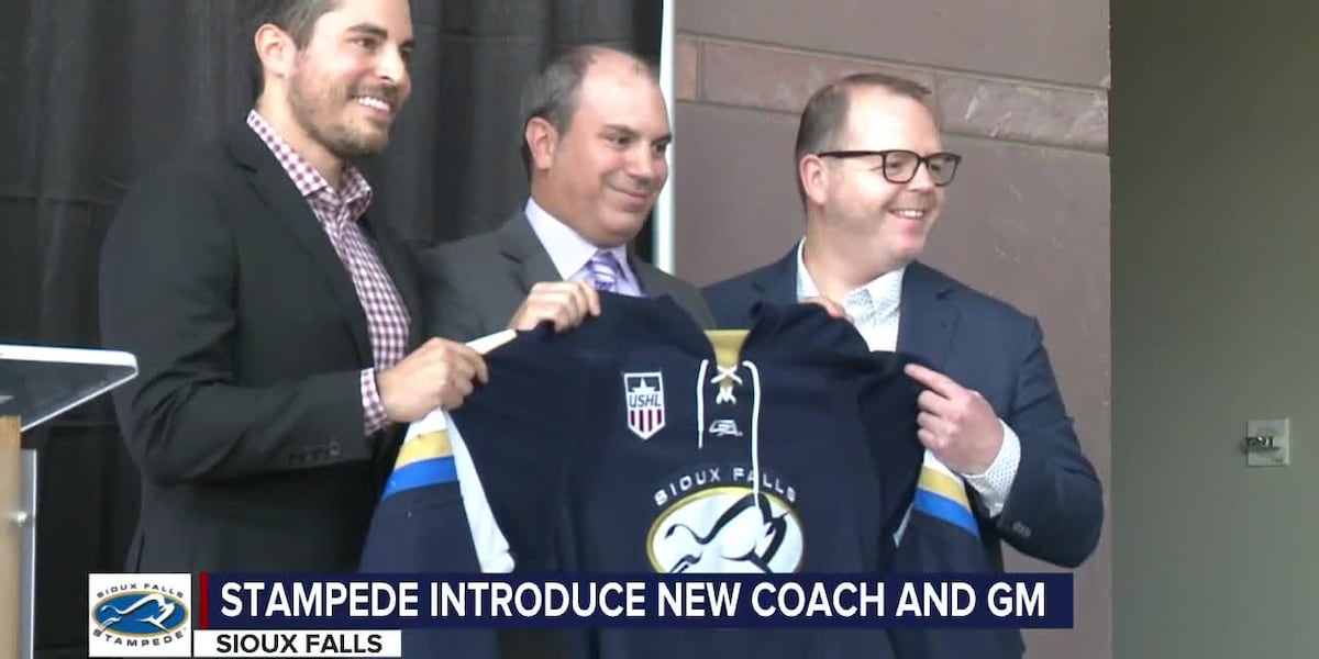 Meet the new Stampede Coach Rob Rassey who’s fired up to be in Sioux Falls