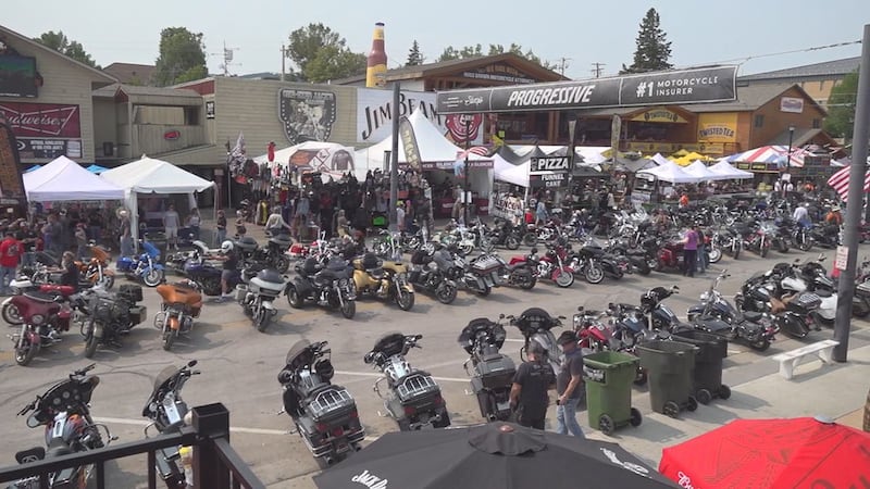 Sturgis Police Department works hard during the rally to maintain safety in the city.