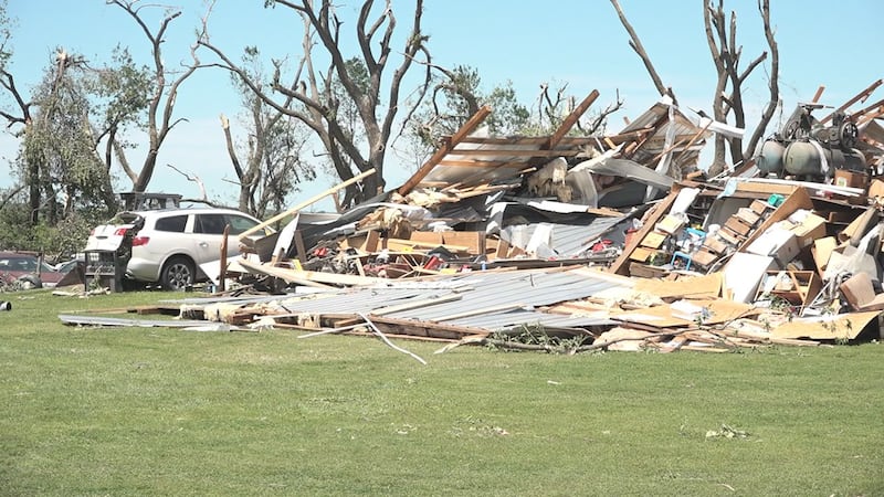 Residents in Deuel and Hamlin counties are picking up the pieces after a damaging storm swept...