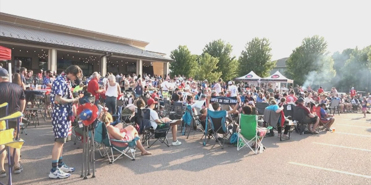 South Dakota soccer fans cheer on Team USA in Sioux Falls