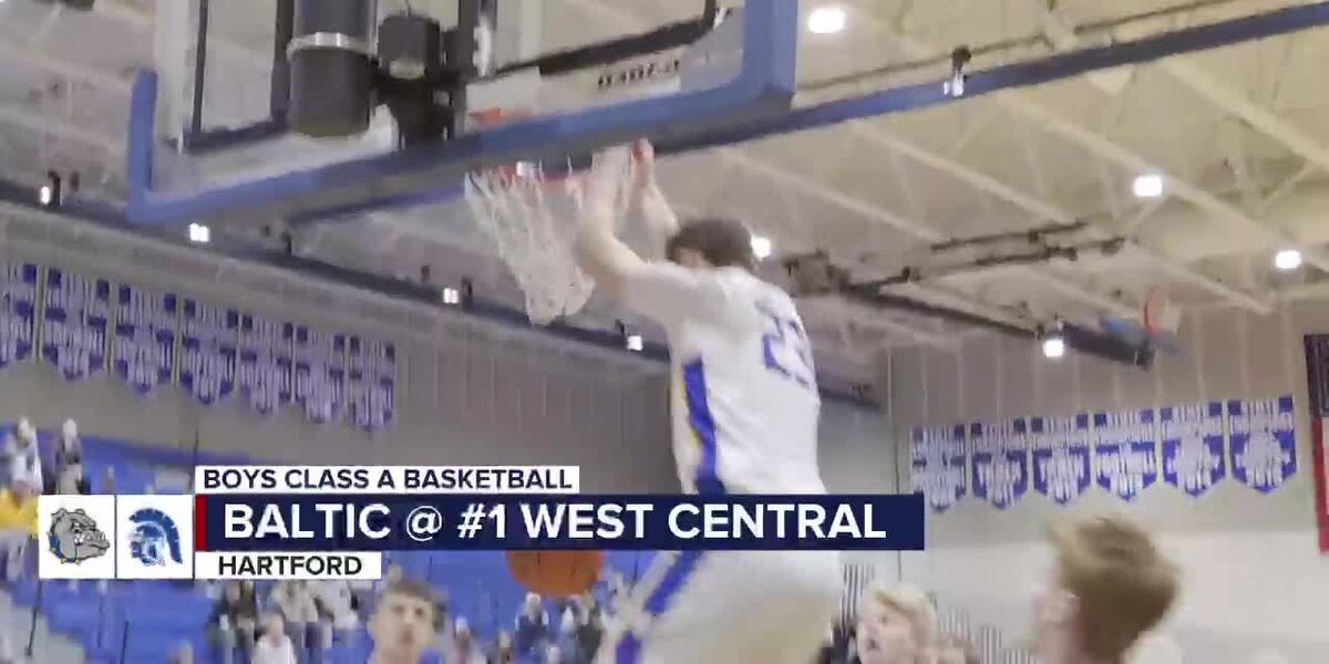 West Central Boys escape with win over Baltic 37-31