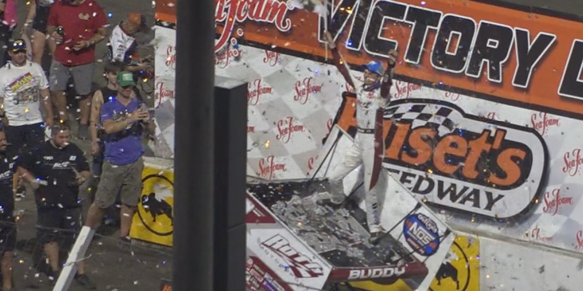 Buddy Kofoid banks $250,000 in winning Huset’s High Bank Nationals Finale Feature