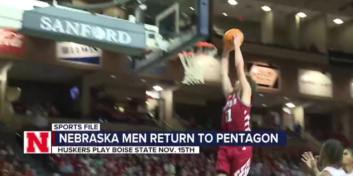 Husker Men's Basketball team returns to Sanford Pentagon in November