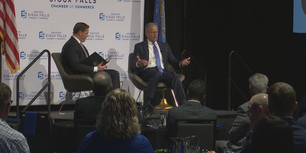 Sioux Falls Chamber of Commerce hosts Sen. Thune for community forum