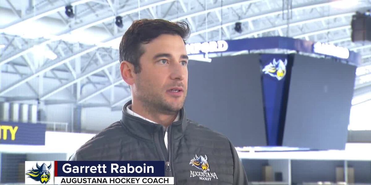 Brayden Raboin Raboin likes where his Augie Hockey team is at