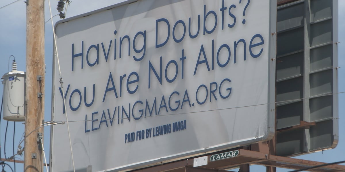Former MAGA group posts billboard in South Dakota