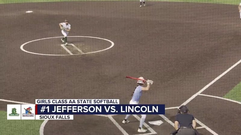 State Softball recap from Class AA in Sioux Falls