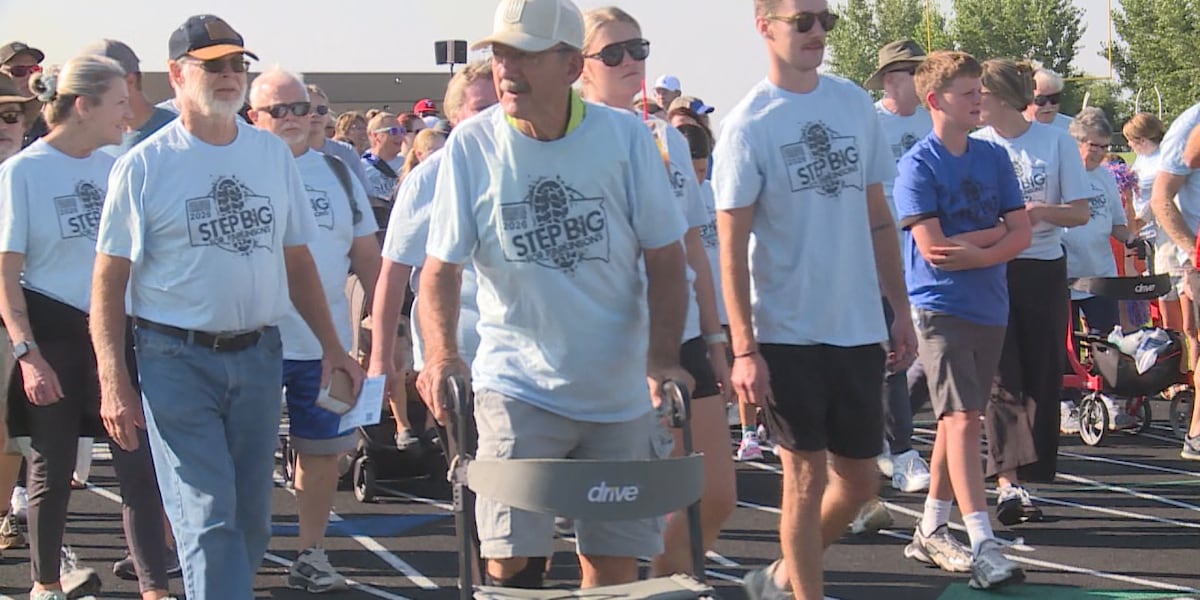 ‘Step Big Walk’ raising funds to help fight Parkinson’s disease