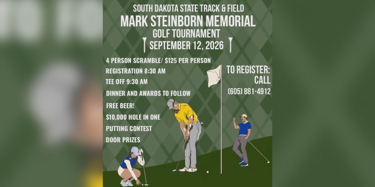 SDSU Track and Field Mark Steinborn golf tournament happening September 12