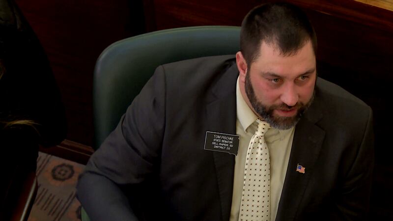 Sen. Tom Pischke of Dell Rapids has been barred from both the chambers of the state House of...