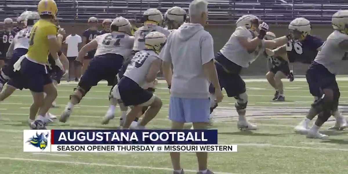 Augustana Football ready for road trip to open season