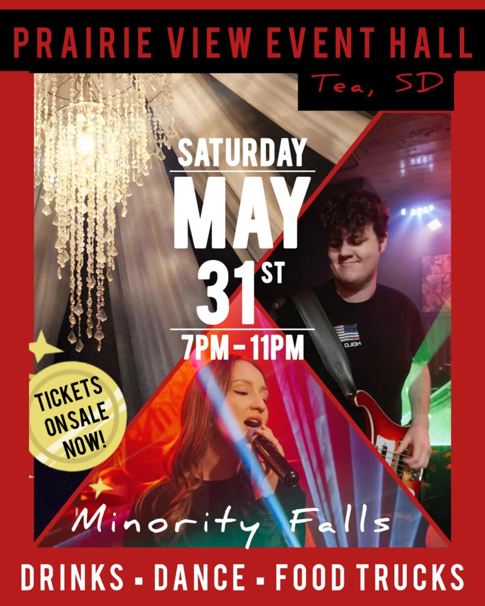 Party At The Prairie With Minority Falls Happening May 31 party-at-the-prairie-with-minority-falls-happening-may-31