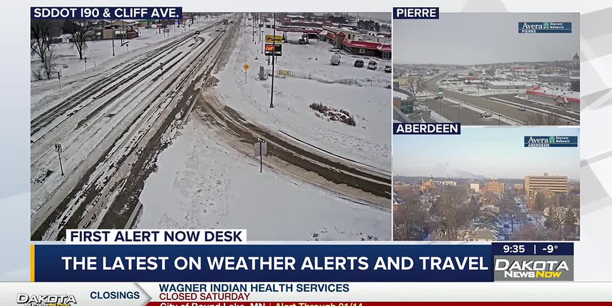 The latest on weather alerts and travel, Dakota News Now