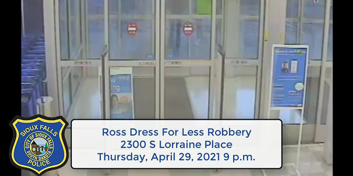 Sioux Falls Police investigating armed robbery at Ross Dress for Less Sioux Falls Police investigating armed robbery at Ross Dress for Less