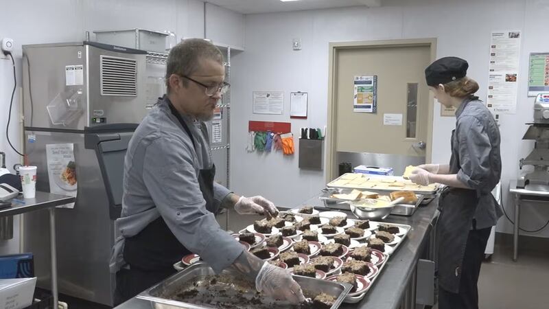 Josh and Dayn McConnell have been working together for the past year in the Dietary Department...