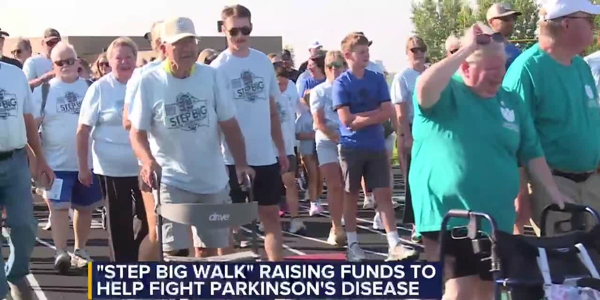 ‘Step Big Walk’ raising funds to help fight Parkinson’s disease