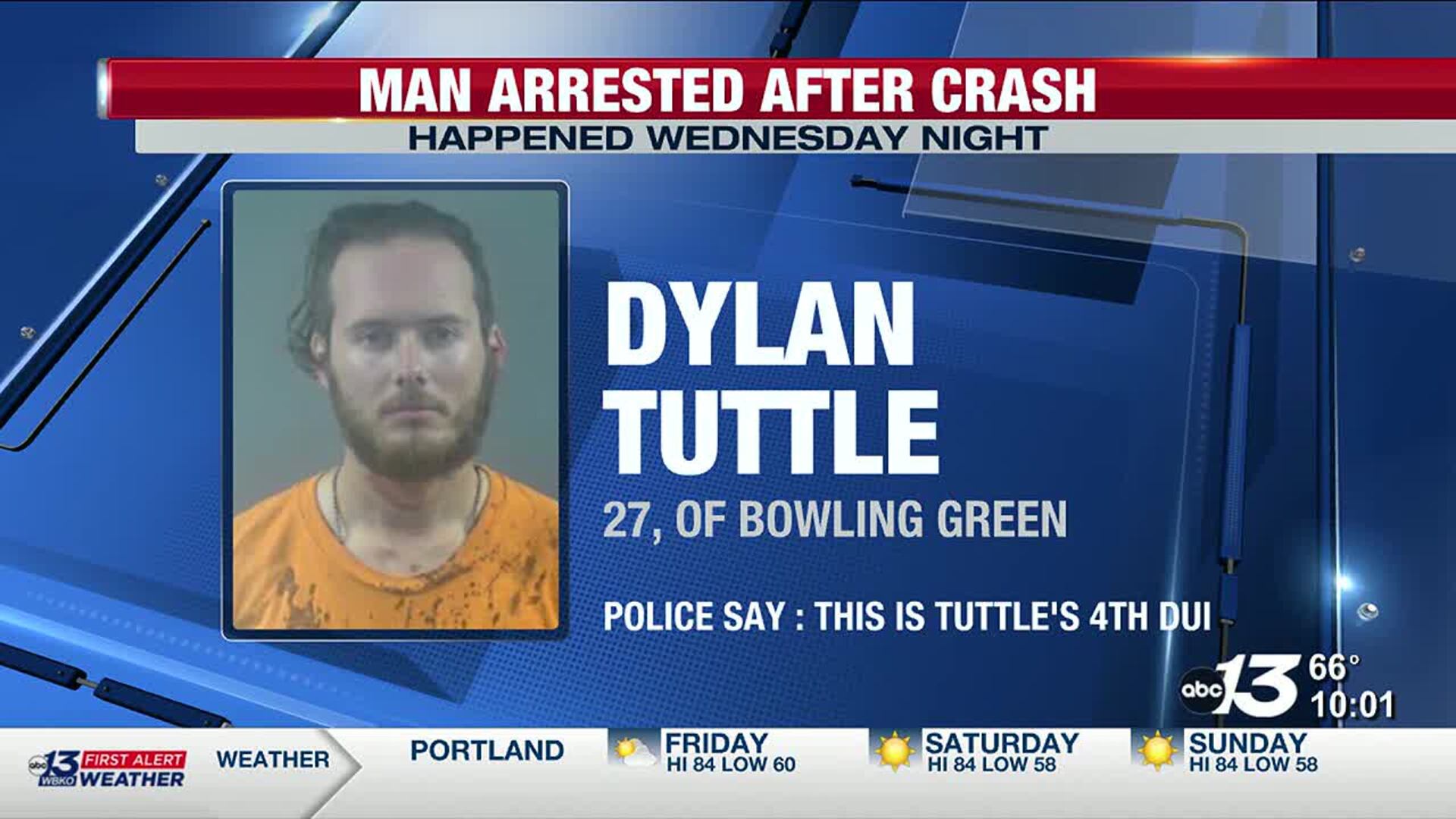 Bowling Green man faces DUI and reckless driving charges stirring community concern