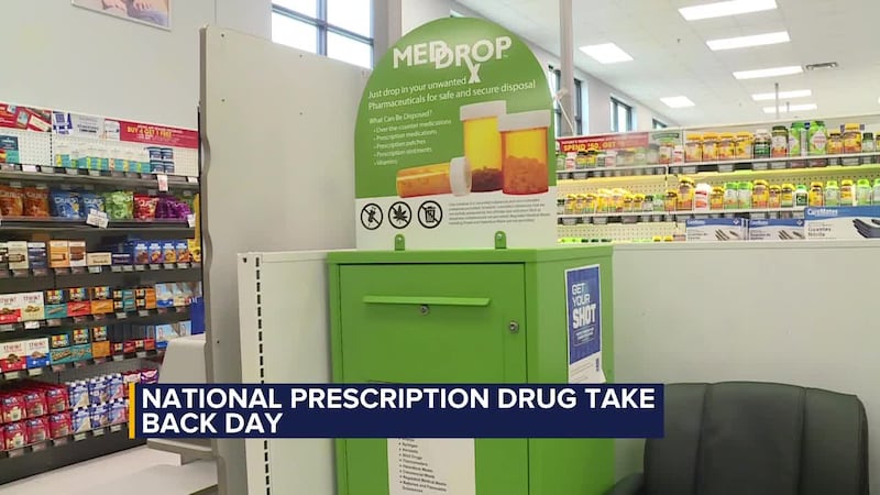 More than 140 drop-off locations were available across the state, as well as in Minnesota,...