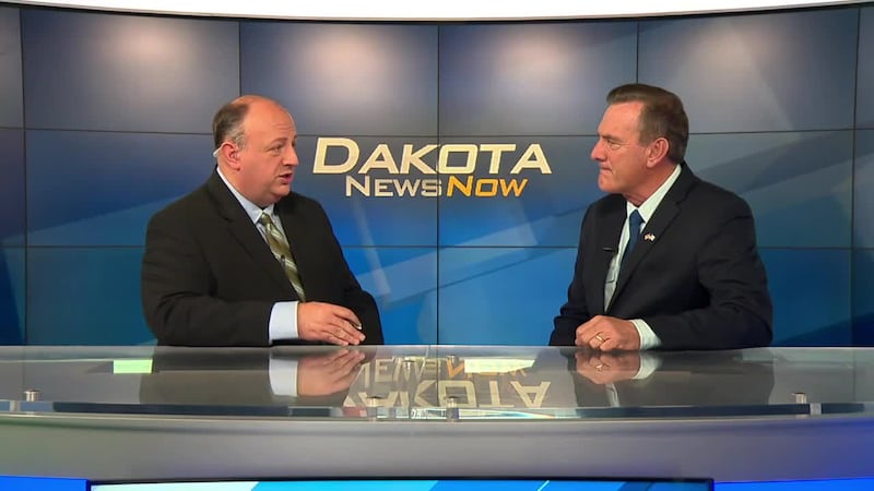 On Wednesday, Governor Larry Rhoden joined Dakota News Now to discuss running for Governor in...